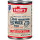Snow s Manhattan Clam Chowder, 15 oz Can (Pack of 12) - 11g Protein per Serving - Ready-to-Serve Authentic Manhattan Style Reci