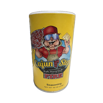 Cajun Two Step Seasoning by StaleKracker - 1 pck, Fire Seasoning for Authentic Creole Louisiana Cuisine (16 oz.)