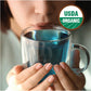 Incas Organic Butterfly Pea Flower Tea - 30 Non-GMO Caffeine-Free Tea Bags from Thailand