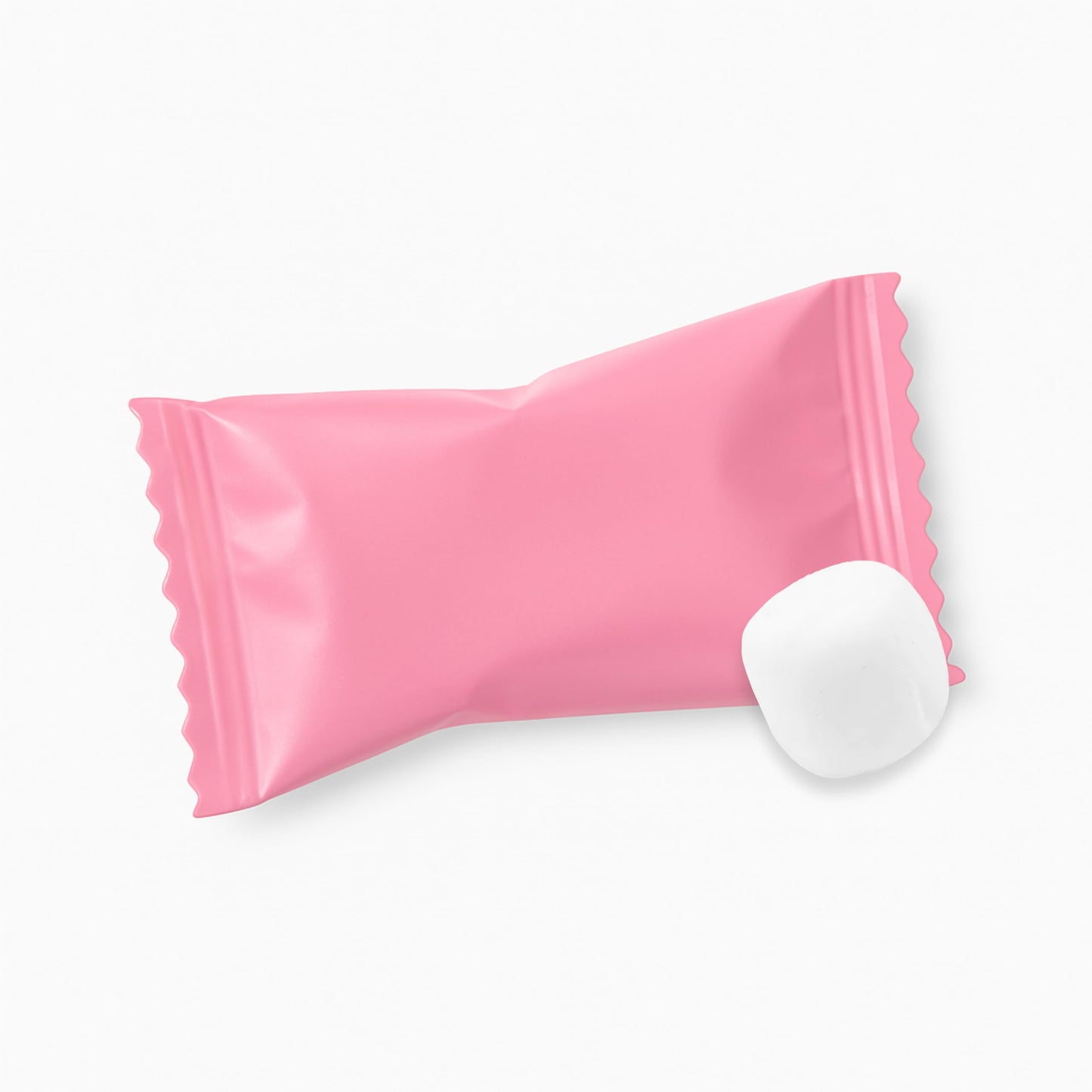Kidu Pantry Pink Buttermints - Individually Wrapped Mints - 13 Oz Resealable Bag (Approx. 125 Buttermints) - It'S A Girl - Festi