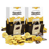 Maccabee Belgian Hanukkah Chocolate Gelt Coins Kosher Nut-Free Dairy Bright Gold (2 Boxes, Each Box Contains 24 Mesh Sacks)