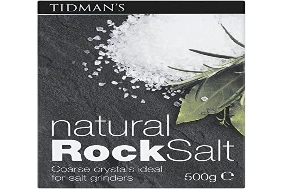 Tidmans Rock Salt 17.63oz - White - 17.5 Ounce (Pack of 1) - Model 070917VE