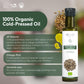 Essences Bulgaria Organic Hemp Seed Oil, 100% Natural Cold-Pressed, 8.5 Fl Oz (250ml), Non-GMO, Vegan, Model 1663