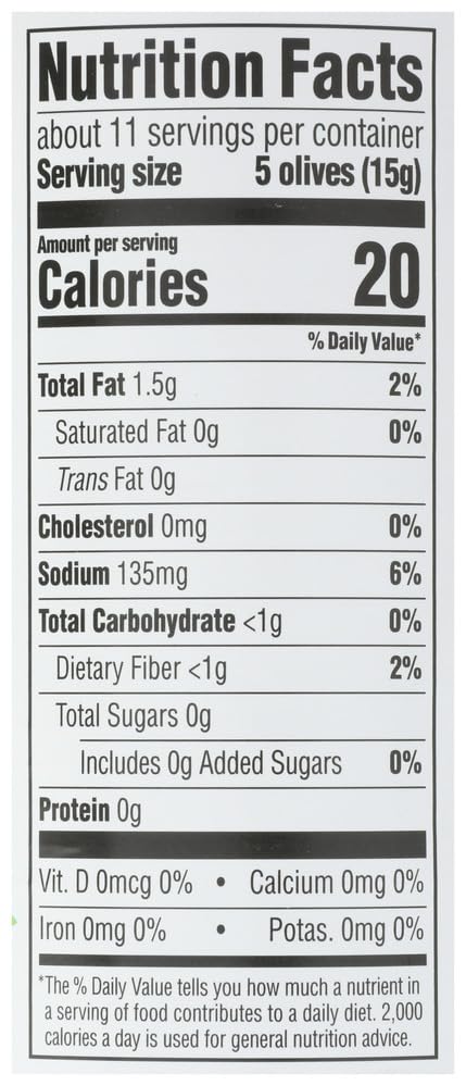 365 by Whole Foods Market, Ripe Medium Pitted Olives, 6 Ounce