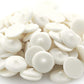 Kidu Pantry Super White Melting Chocolate Wafers 2 Pound Bulk In Resealable Bag - Valentines Day Chocolate