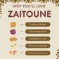 Zaitoune Tamriyah With Nuts Selection - 1.1 Lb | Assorted Luxury Date Cookies With Pistachios, Pine Nuts, & Cashews | Authentic