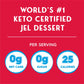 Simply Delish Natural Strawberry Jel Dessert - Sugar Free, Non GMO, Gluten Free, Fat Free, Vegan, Keto Friendly - 0.7 OZ (Pack o