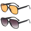 Ydaowkn Classic Vintage Aviator Sunglasses For Women Men Large Frame Retro 70S Sunglasses