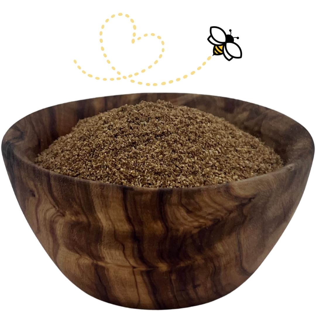 Raw Essentials Ground Caraway Seeds - Warm & Earthy Flavor - 8 Ounce Bottle