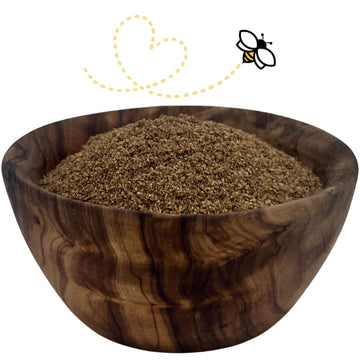 Raw Essentials Ground Caraway Seeds - Warm & Earthy Flavor - 8 Ounce Bottle