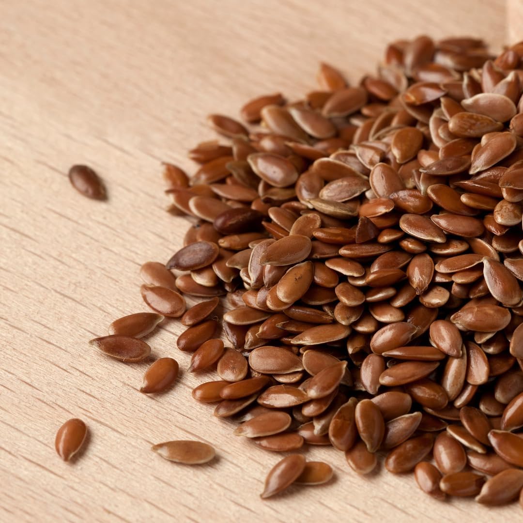 Granaroma Brown Flax Seeds, Baking, Egg Replacement, Linseeds (11.2 Ounce)