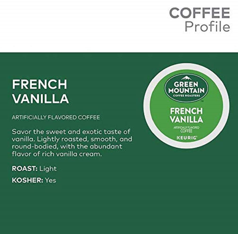Green Mountain Coffee Roasters Keurig K-Cups ,French Vanilla (24 Count)