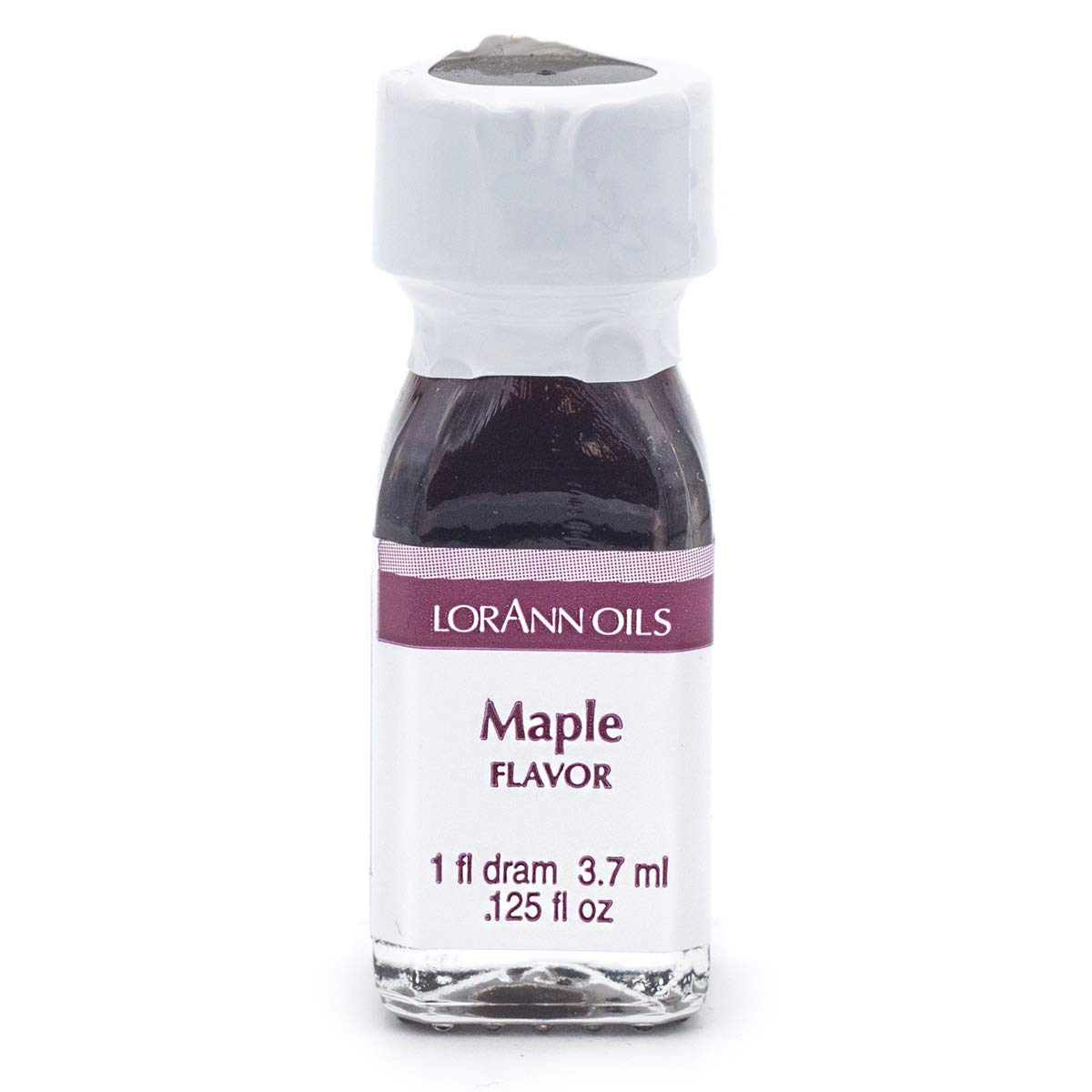 Lorann Maple Ss Flavor, 1 Dram Bottle (.0125 Fl Oz - 3.7Ml - 1 Teaspoon) - 2Pack