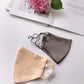 Silk Face Mask For Women Grey Mask Reusable Breathable Mask For Men-Dark Gray