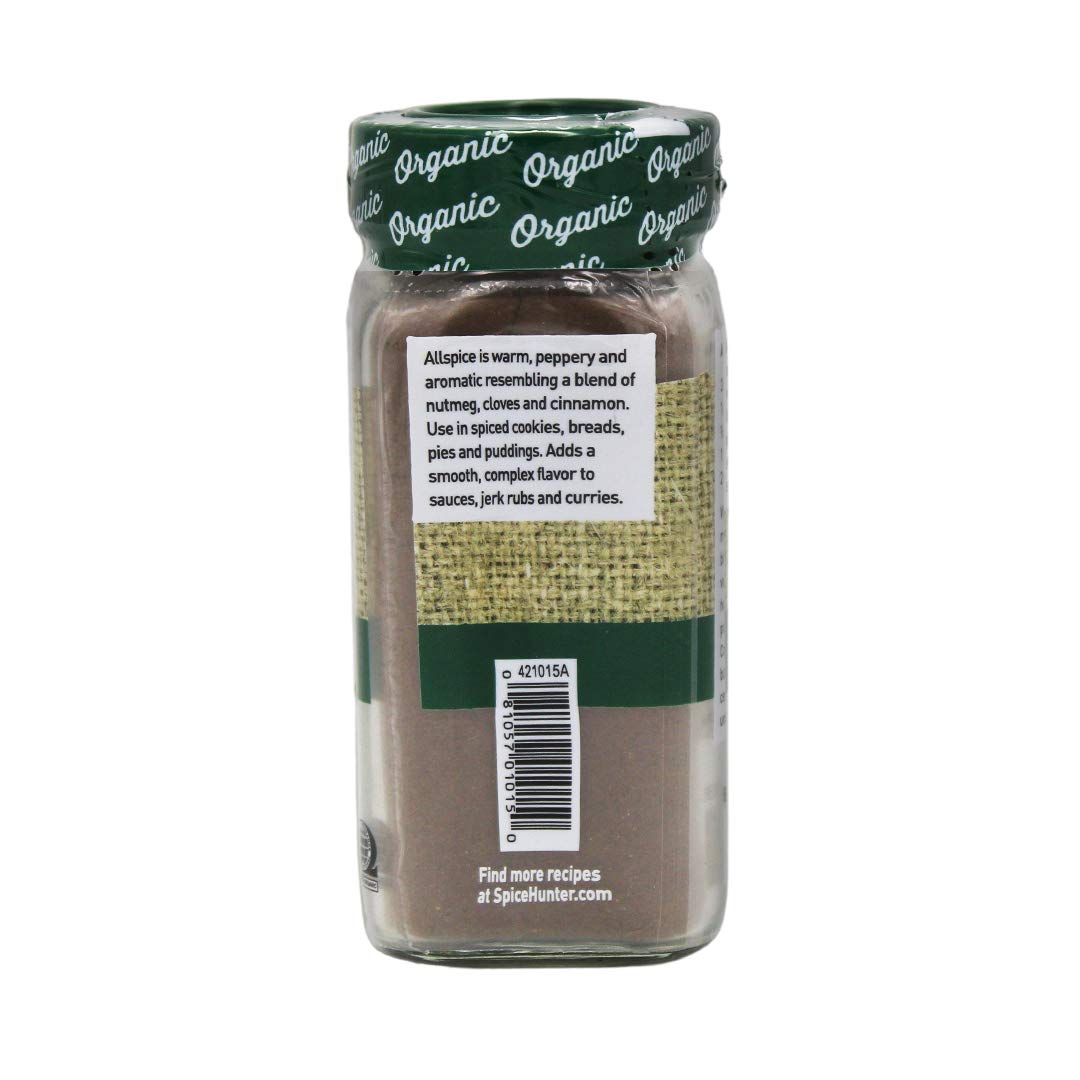 The Spice Hunter Allspice, Ground, Organic, 1.6-Ounce Jar