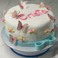 SS Cohen Edible Wafer Paper Butterflies Cake Decorations, 48 Pcs, Pink, Model SS029