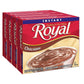 Generic Royal Instant Pudding Chocolate Dessert Mix, 4 Packs, 2.03oz Each, Kosher Pareve, Red