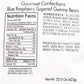 The Hampton Popcorn Company Dark Blue Gummy Bears, 1.3 lb Resealable Bag, Blue Raspberry Flavor