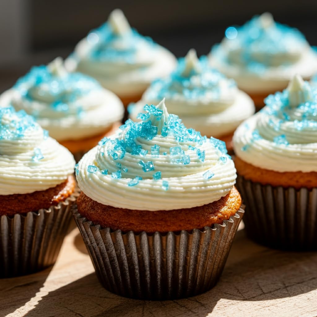 Bakerpan Sugar Sprinkles For Baking - 7 Ounce Royal Blue Decorating Sugar Crystals For Cookies, Cake Pops, Ice Cream (Made In Us