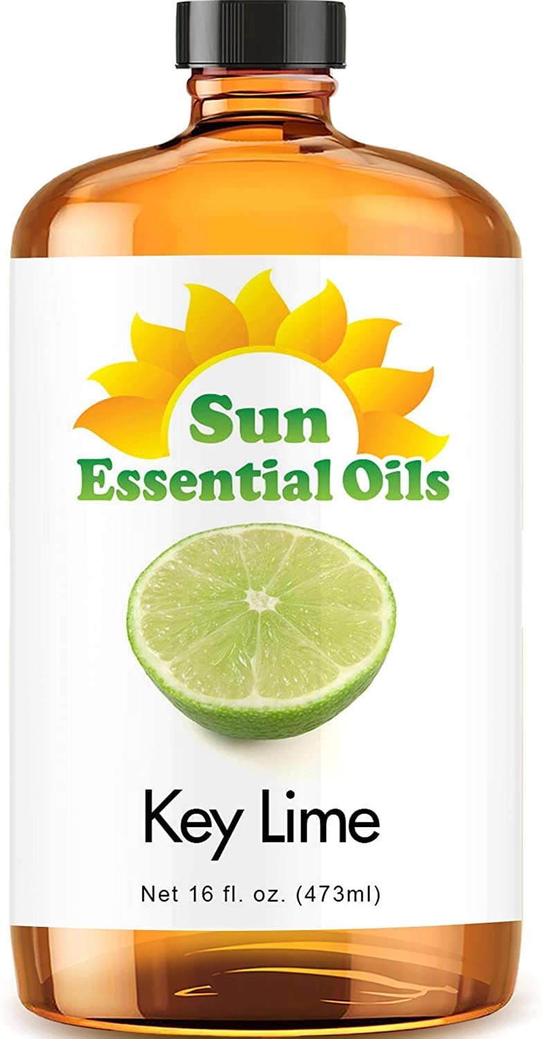 Sun Essential Oils 16Oz - Key Lime Essential Oil - 16 Fluid Ounces