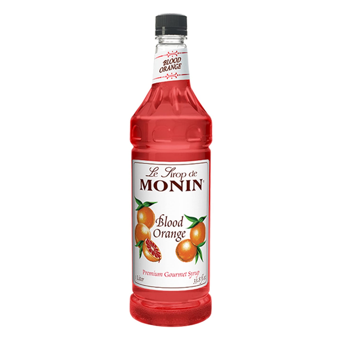 Monin Blood Orange Syrup, Natural Flavors, 33.8 Fl Oz, Non-GMO, Gluten-Free