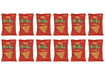 Old Dutch Arriba Nacho Cheese Tortilla Chips, 45G/1.6 Oz. (12 Pack) {Imported From Canada}