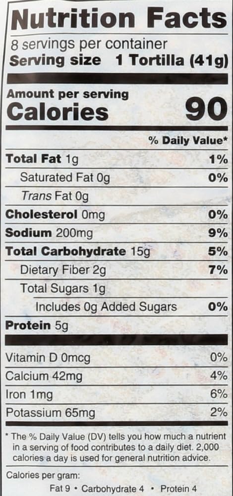 La Tortilla Factory Tortilla corn Hms grn chi