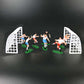 Qoadwem Soccer Cake Toppers - Resin Football Theme Decorations, Style 2, Model 5 for Birthday and Graduation Parties