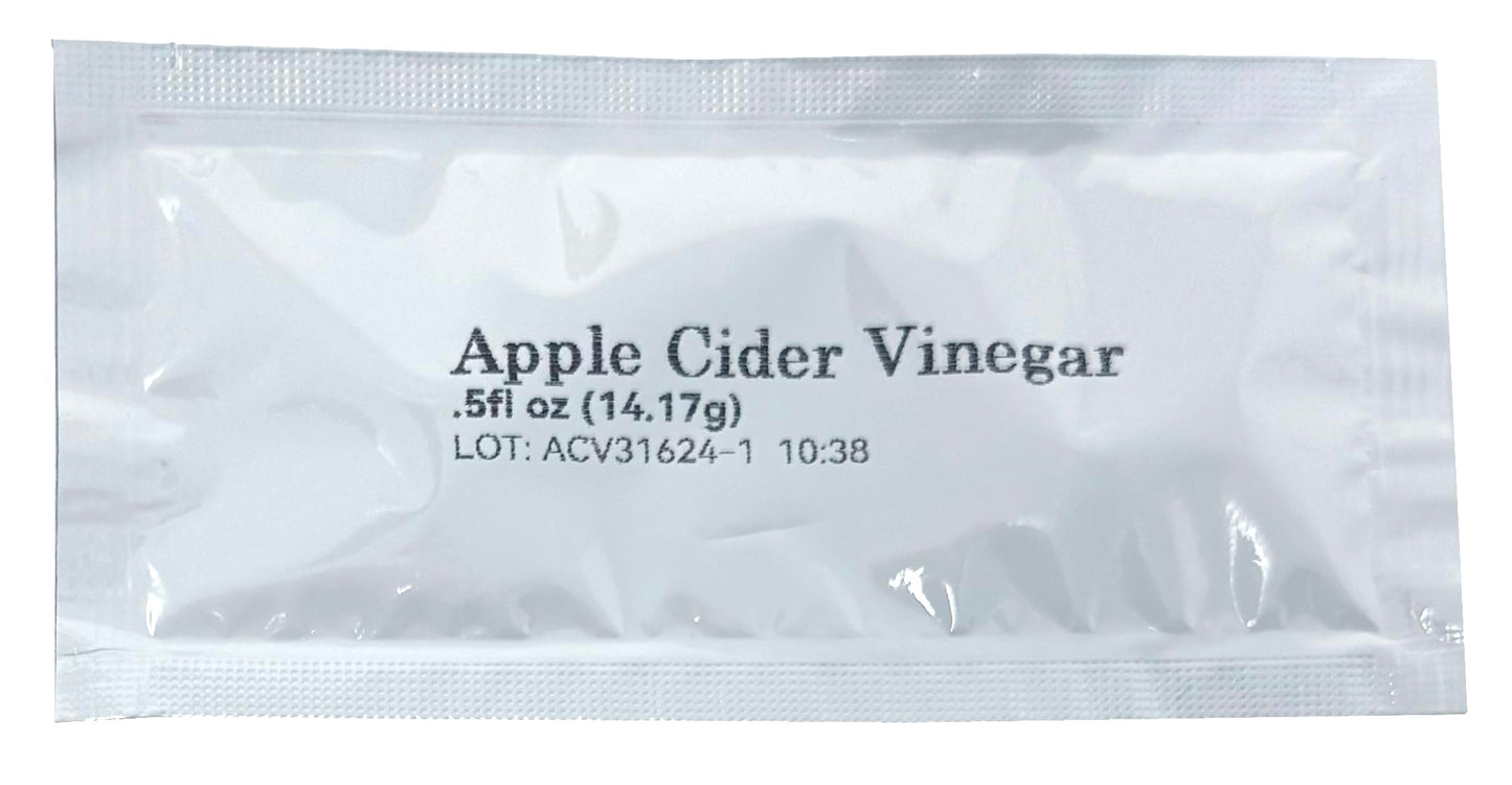 Crait Apple Cider Vinegar Packets – 75 Individual 0.5 Fl Oz Packets with the Mother for Morning Drinks