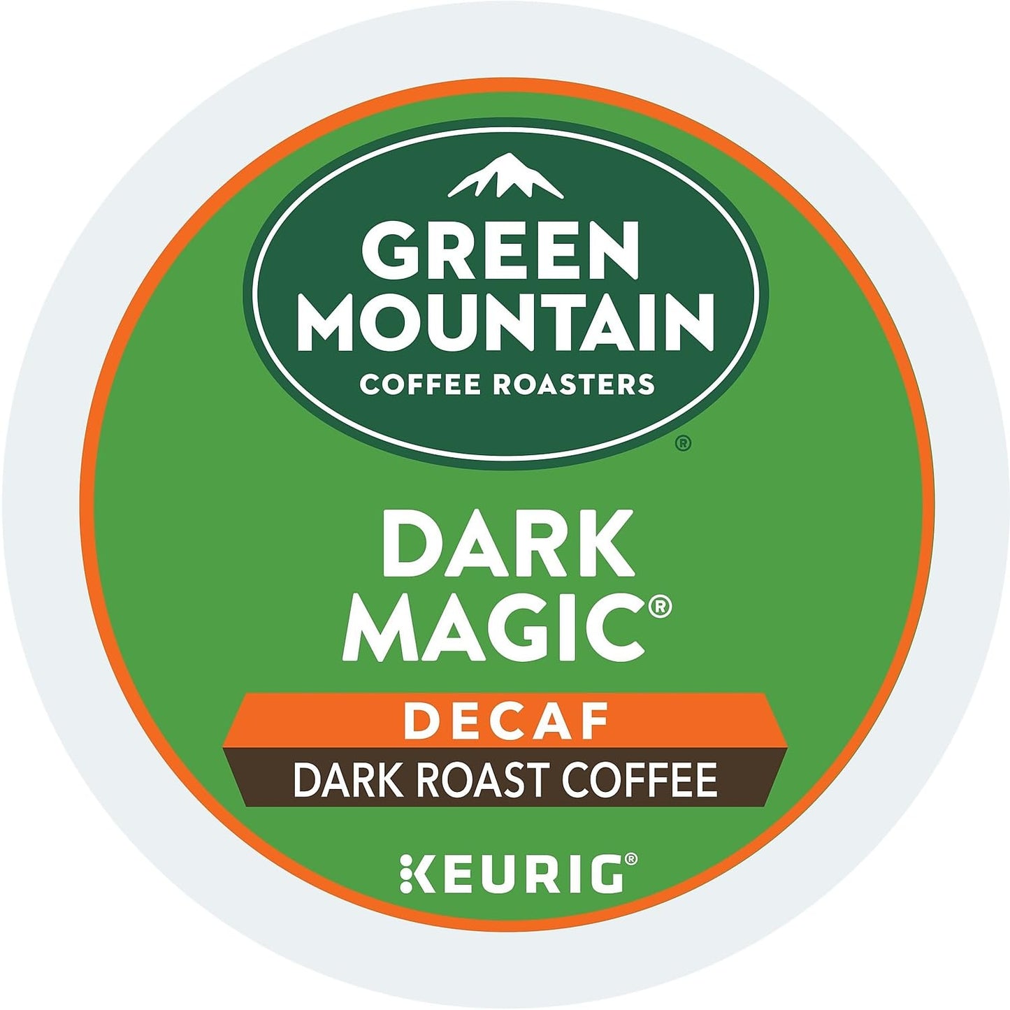 Green Mountain Coffee, Dark Magic Decaf, Single-Serve Keurig K-Cup Pods, Dark Roast, 96 Count (4 Boxes Of 24 Pods)