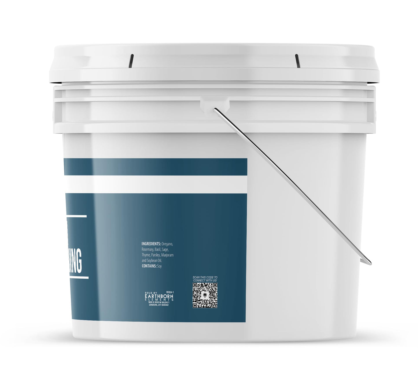 Earthborn Elements Italian Seasoning 1 Gallon Bucket, Herb Blend, Savory Flavor