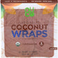 All-Natural, Paleo, Gluten Free, Vegan Non-Gmo, Kosher Raw Veggie Nuco Coconut Wraps Cinnamon Flavor. No Salt Added Low Carb And