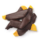 BEEMAX Belgian Chocolate Covered Fruit Sticks - Gourmet Dried Fruit Treat, Milk Chocolate, 3.5 oz Resealable Pouch