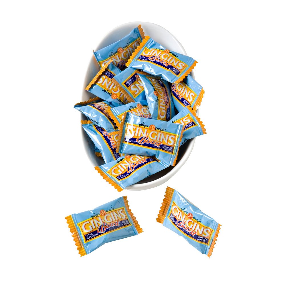 The Ginger People Boost Gingins Hard Candy, 3 Ounce, Model 90507-1