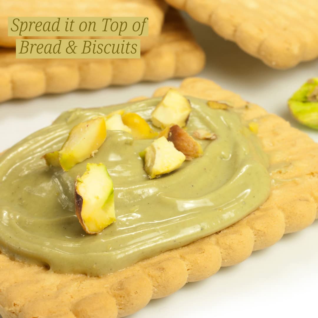 Sciara | Italian Spreadable Pistachio Cream | Premium Quality Pistachio from Bronte | Glass Jar 190g (6.7 oz) (Pack of 1)