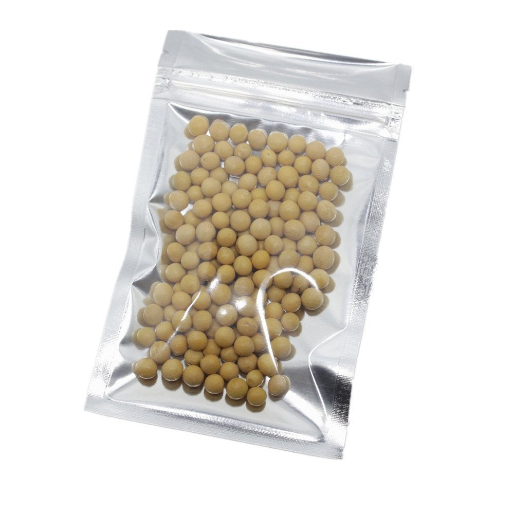 500 Pack 16X24Cm (63X94 Inch) Clear Front Resealable Heat Seal Bags For Zip Bulk Food Storage Lock Bag Reclosable Airtight Foil