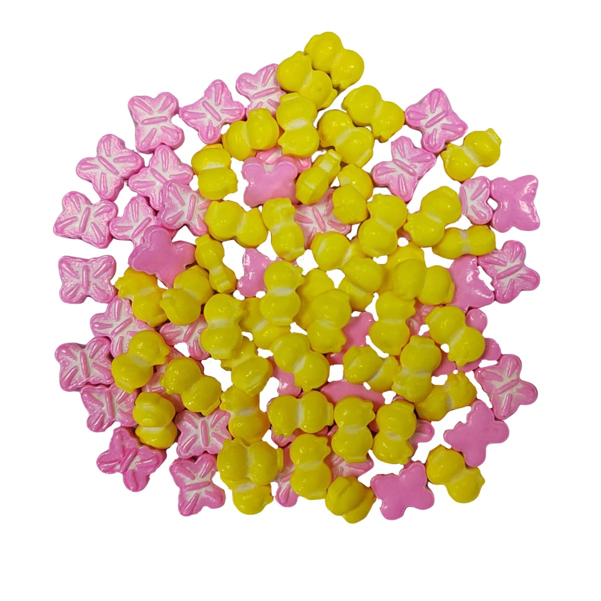 Ephvodi Easter Edible Sprinkles Mix, Spring Bunny Carrots Chick And Butterfly For Cake Decorations, Baking, Cookies, Ice Cream,