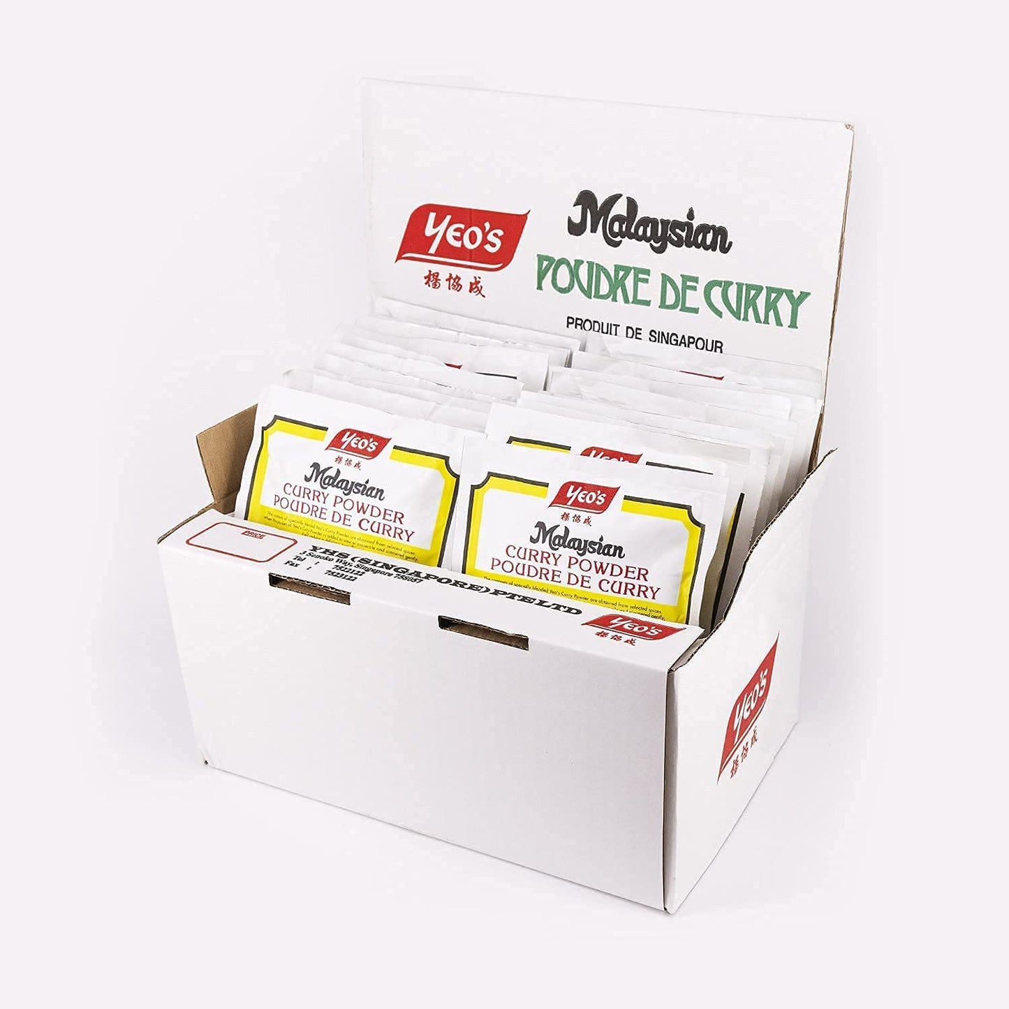 Yeo'S Malaysian Curry Powder (24 Pack) - No Preservatives, Gluten Free, Vegan, Planted, All Natural And Delicious, Authentic Fla