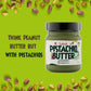 Peppertux Farms 100% Pistachio Butter - Natural Vegan Spread Pistachio Paste For Baking, Cake, Ice Cream, Cookie & More - Gluten