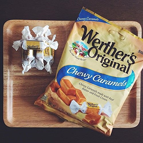 Werther'S Original Chewy Sugar Free Caramel Candy, 2.75 Oz Bags (Pack Of 12)