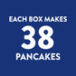 Krusteaz Complete Pancake Mix, Blueberry Pancake Mix, 25.2-Ounce Box (Pack Of 12)