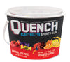 MUELLER Quench Gum Variety Bucket, Electrolytes Chewing Gum, 200 Count, Assorted Fruity Flavors, Model 17500