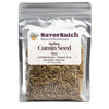 SavorSatch Whole Cumin Seeds - 8oz Stand-Up Resealable Pouch | Indian Origin, ETO Treated, Certified Kosher, Non-GMO, Aromatic a