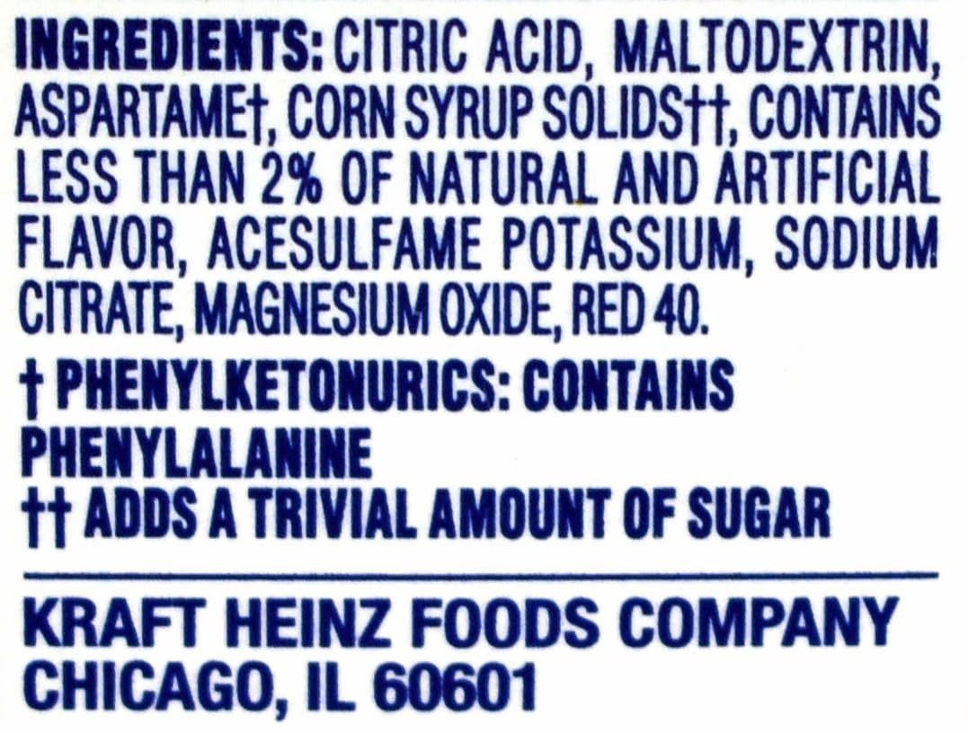 Crystal Light Drink Mix, Strawberry Watermelon, 12-Quart Canister, Pack of 4, 1.96 Ounce Each