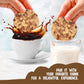 Graces Best Cookies - Sweet and Crunchy Snack - Sunflower Seeds & Chocolate Chips - Pack of 2 (12oz)