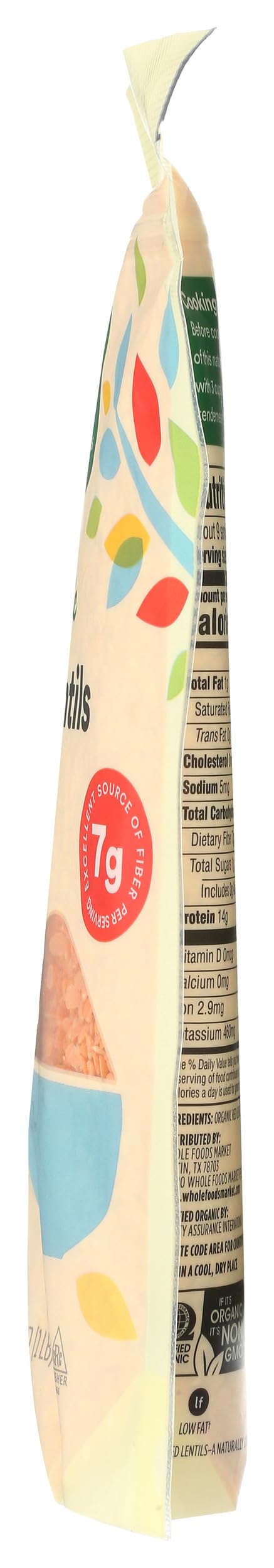 365 by Whole Foods Market, Organic Red Lentils, 16 Ounce