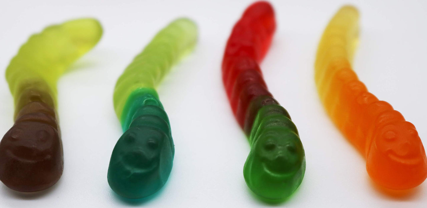 Smarty Stop Gummy Collection (Assorted Gummy Worms Candy, 2 Lb)