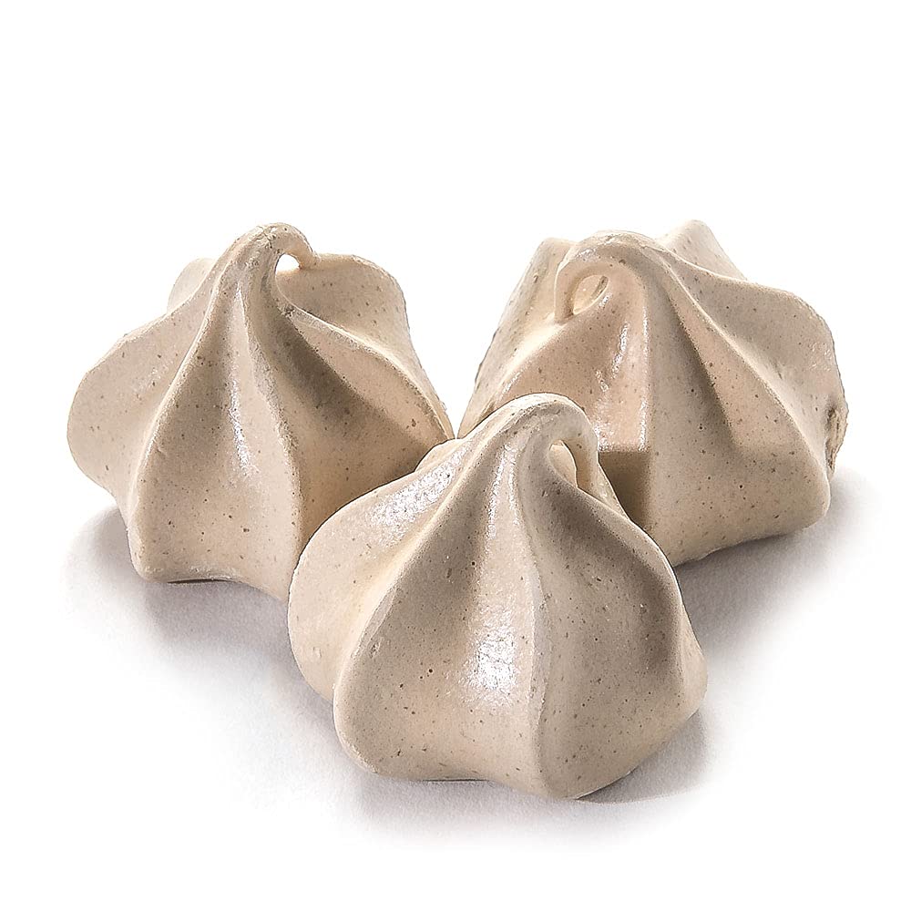Krunchy Melts - Original Meringue Cookies - Dulce De Leche Flavor - Fat Free - Gluten Free - Nut Free - Kosher Pareve - 90 Calories Per Serving - Sweet Treats Snack- 4 Oz
