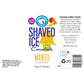 Hypothermias Shaved Ice And Snow Cone Syrup Unsweetened Flavor Concentrate - 4 Fl Oz - Makes 1 Gallon Of Ready To Use Syrup - Ma