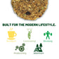 Protein Puck Vegan Plant Based Protein Bar – Natural Healthy Snack Bars, 12 Count, 1.34Oz Mini, Gluten Free, Dairy Free, No Gmo, Kosher – Good Vibes - Coconut, Almonds, Dates, Sport Nutrition